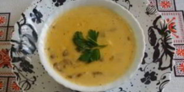 плавленный сыр с грибами