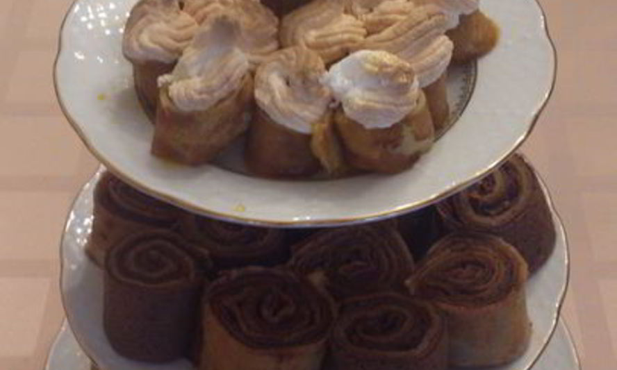 Рецепт блинных роллов