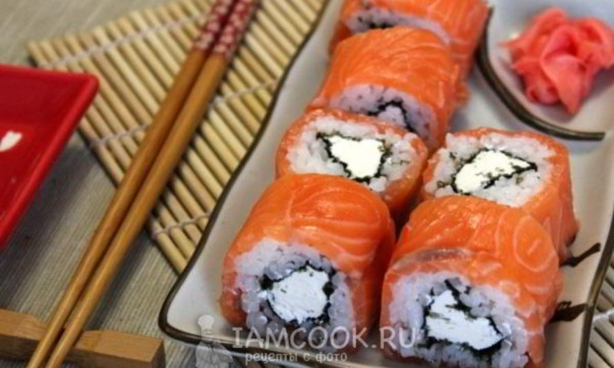 Рецепт роллов филадельфия