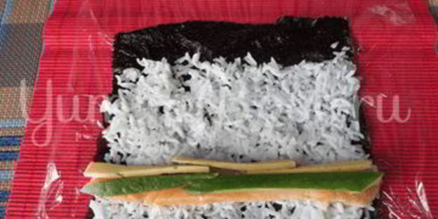 роллы с семгой