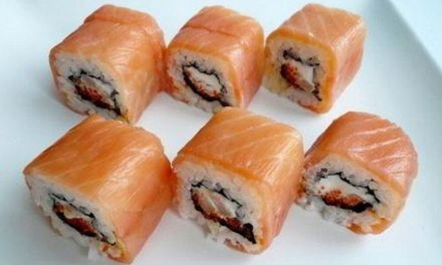 Рецепт сливочного ролла с икрой тобико