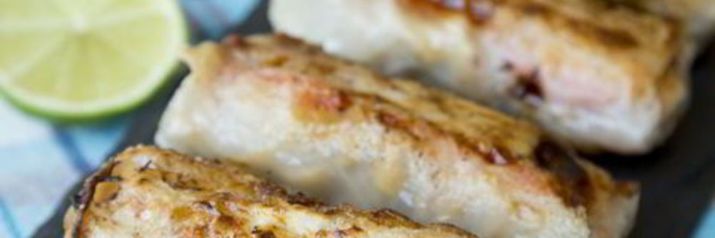 Спринг-роллы с курицей