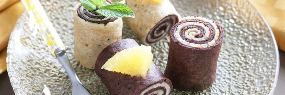 Блинные рулетики