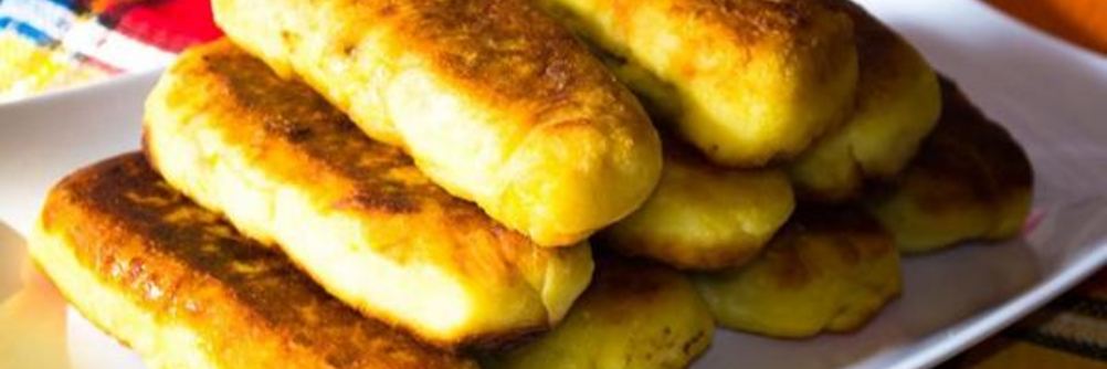 Картофельные рулеты с мясным фаршем