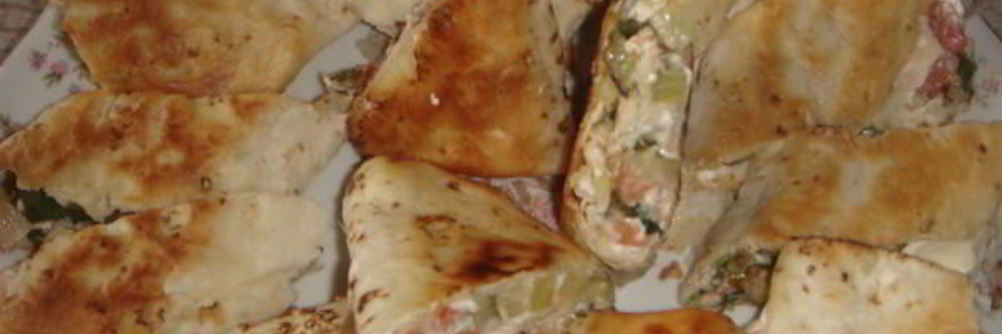 Хрустящие рулеты с овощной начинкой