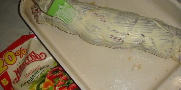 королевский рулет из кеты