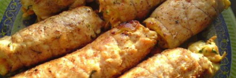 Куриные рулетики Боярские