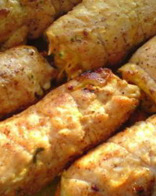 Куриные рулетики Боярские