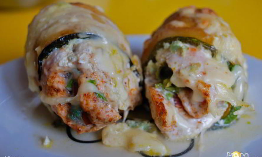 Рецепт куриных рулетов в сюртучках