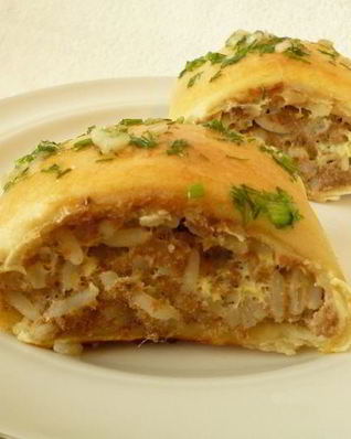 Маина — еврейский праздничный рулет