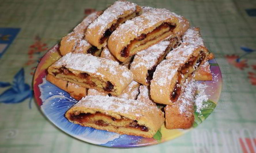 Рецепт маминого рулета к чаю