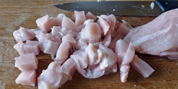 мраморный рулет из курицы