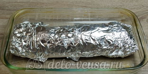 мясной рулет с яйцом