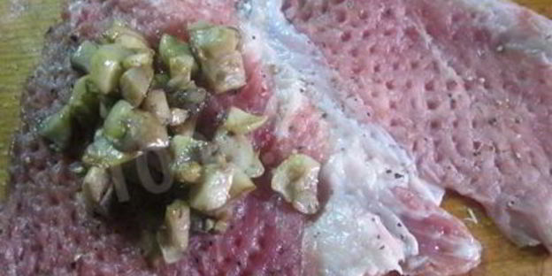 мясные рулетики с грибами