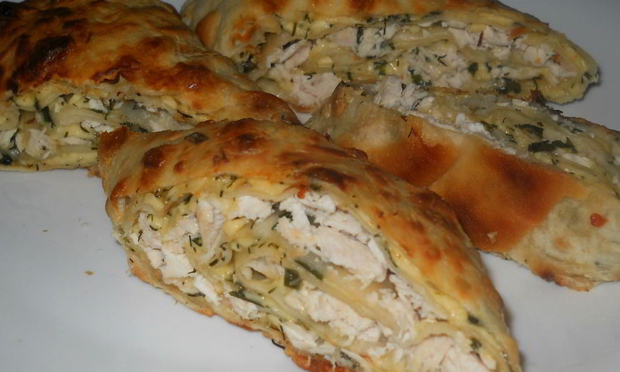 Рецепт начинки для рулета из лаваша