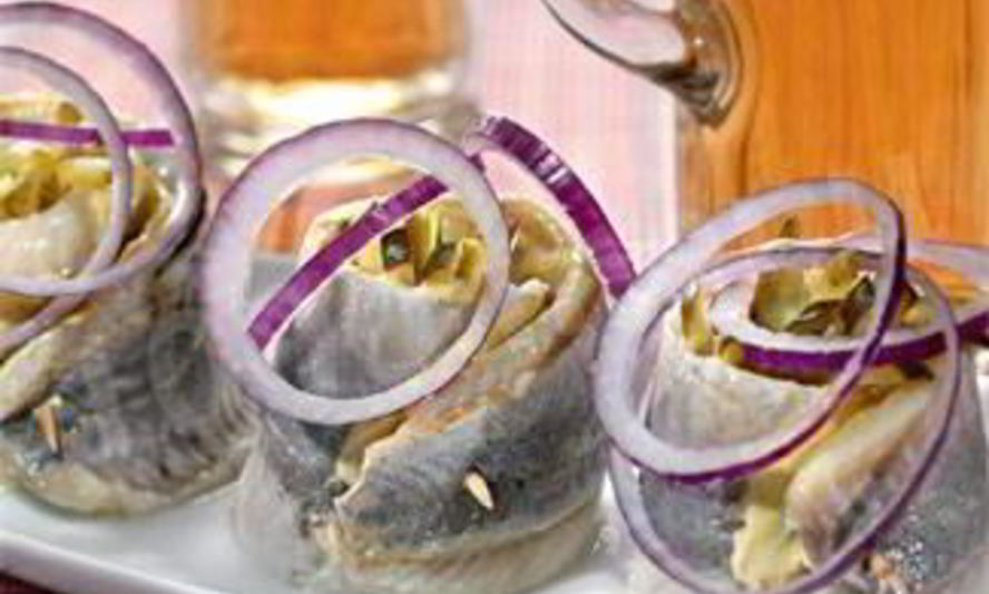 Рецепт рольмопсов — рулетиков из сельди