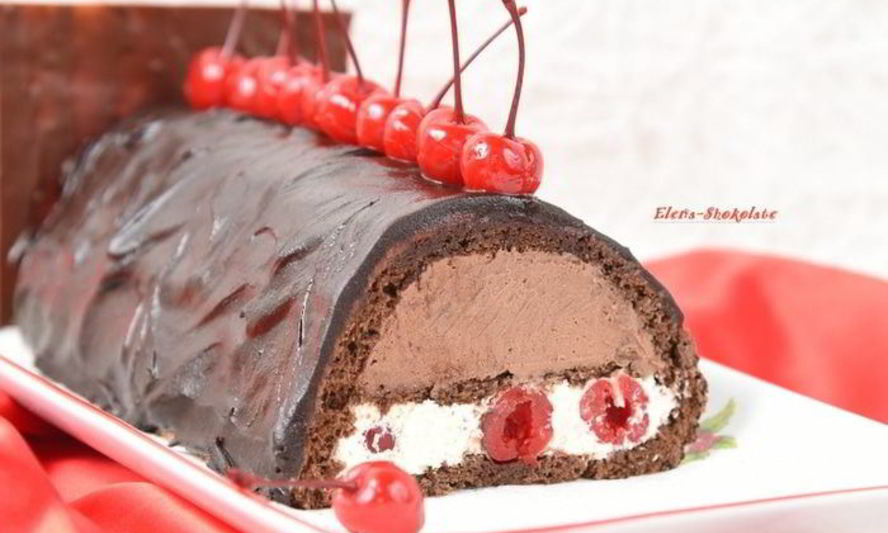 Рецепт рулета черного лес