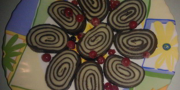 рулет два шоколада