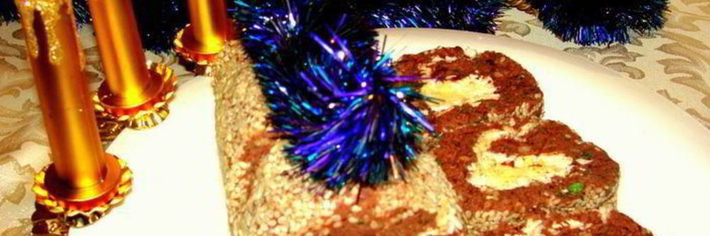 Рулет из фасоли