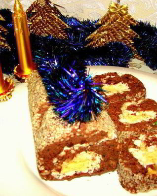 Рулет из фасоли