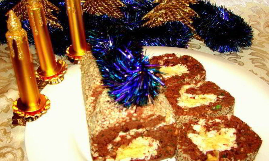 Рецепт рулета из фасоли