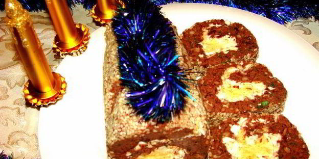 рулет из фасоли