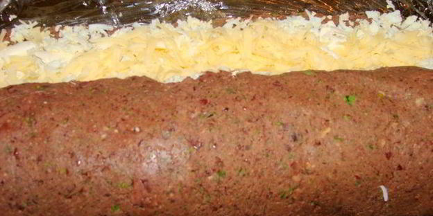 рулет из фасоли