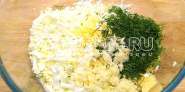 рулет из лаваша с сыром