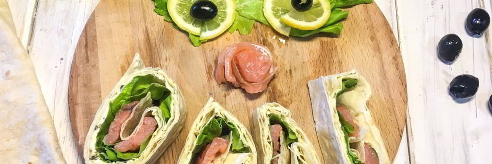 Рулет из семги