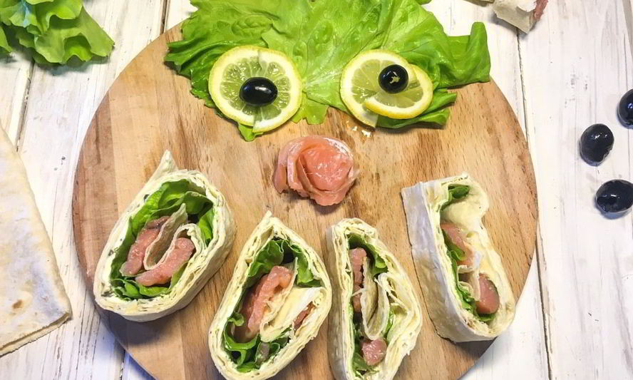 Рецепт рулета из семги