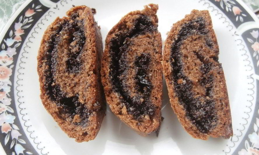 Рецепт рулета из творожного теста с маком