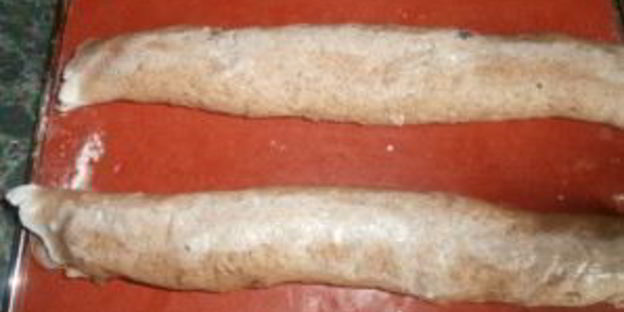 рулет из творожного теста с маком