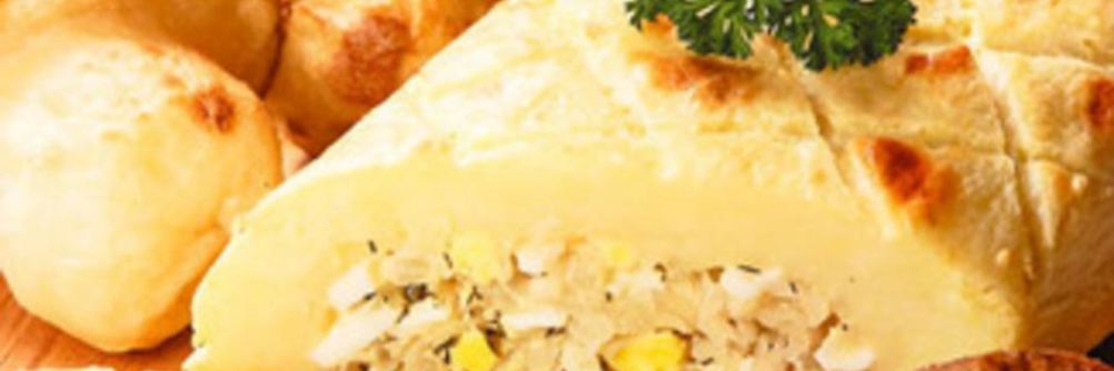 Рулет картофельный