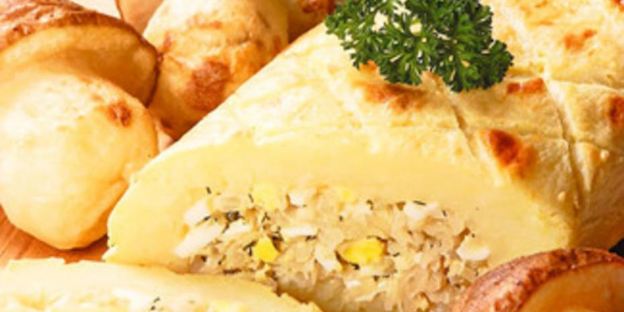 рулет картофельный