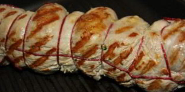 рулет на сковороде