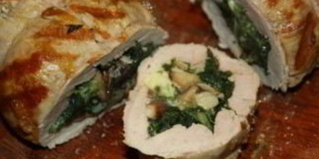 рулет на сковороде