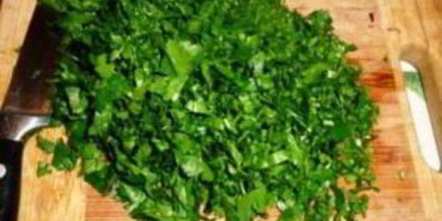 рулет с творогом и зеленью