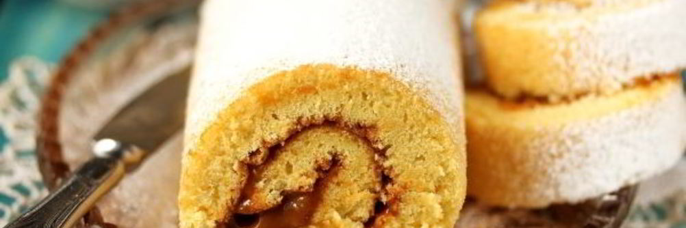 Рулет со сгущенкой