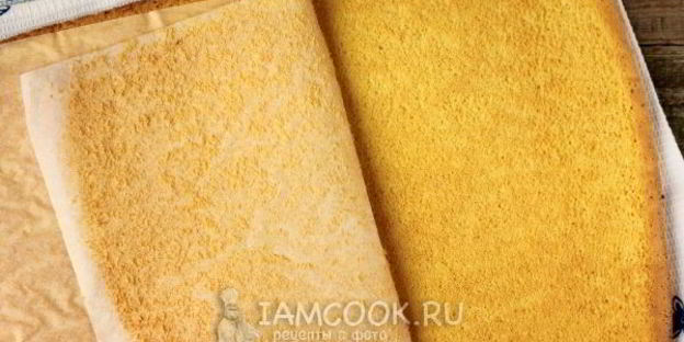 рулет со сгущенкой