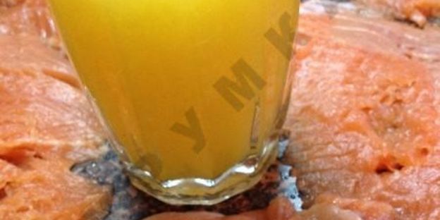 рулетики из форели с апельсинами