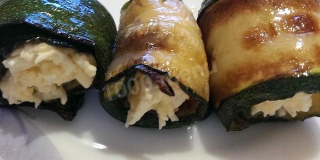 рулетики из кабачков с сыром и чесноком быстро и вкусно
