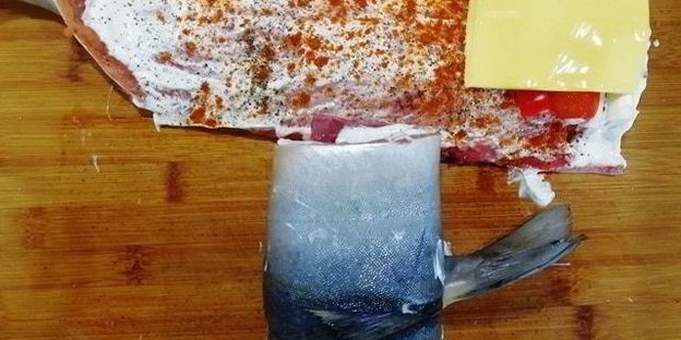 рулетики из рыбы с начинкой