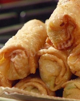 Рулетики из сыра