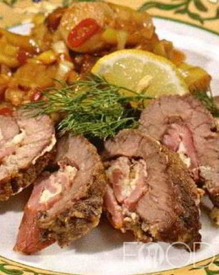 Рулетики из телятины