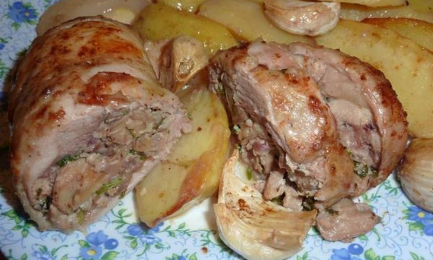 Рецепт рулетиков с грибами для хоббитов