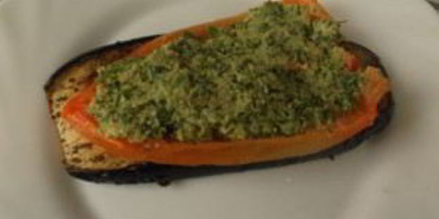 рулеты из баклажанов в духовке