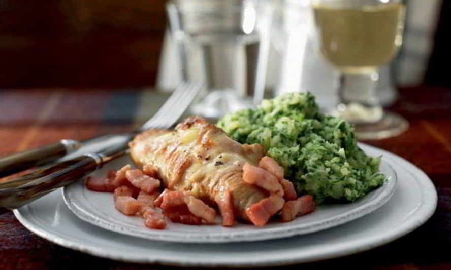 Рецепт рулетов из эскалопа с сыром