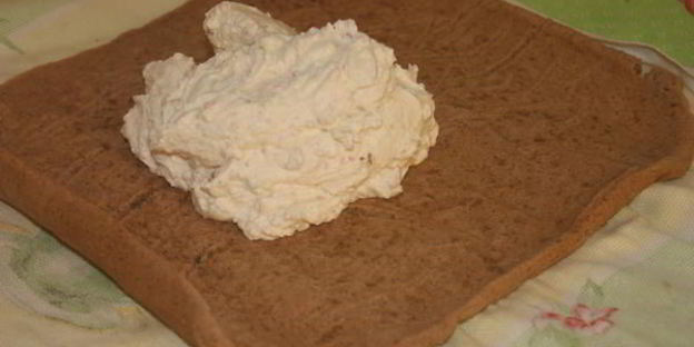 шоколадный рулет фантазия