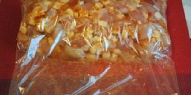 сногсшибательный куриный рулет мраморный