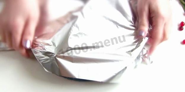 свиной рулет с клюквой